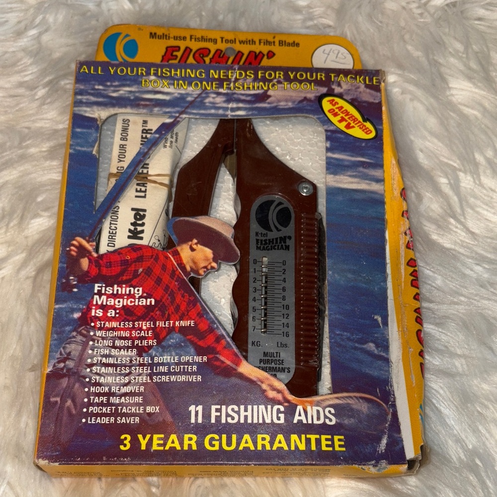 Fishing Magician Multi-use Tool with Fish Blade